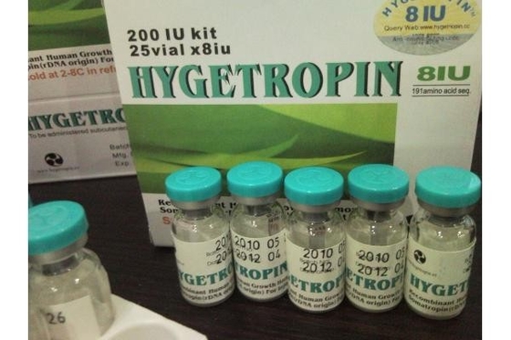 Hormona de crecimiento humano de /Somatropin con la seguridad 8iu/Vial, 25vials/Kit o 10iu/vial, 10vials/kit de la entrega