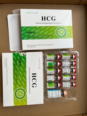 Nuestra propia marca HCG 5000iu con 10 ml de agua Bac por kit para la pérdida de peso listo inyectable