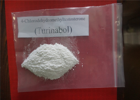Polvo oral de Turinabol/4-Chlorodehydromethyl CAS 2446-23-3 T-bol del polvo ee crudo para el aumento del músculo