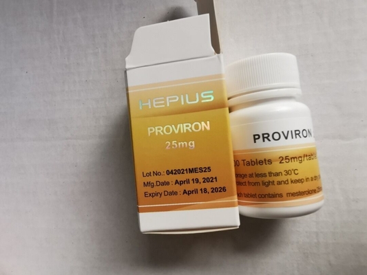 Tableta ee de alta calidad Proviron/Mesterolone 10mg o 25mg por pestaña, 100 pestañas/botella de la pureza del 99% para el Anti-estrógeno