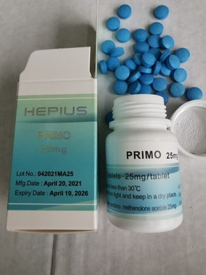 Los ees anabólicos orales de Primobolan hacen tabletas 10mg, 25mg y 50mg, popular inyectable de las píldoras del acetato de Methenolone