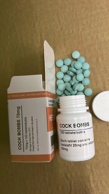 s 100tablets de las bombas 20mg cials+50mg del gallo del sexo oral del The Strongest con el mejor precio